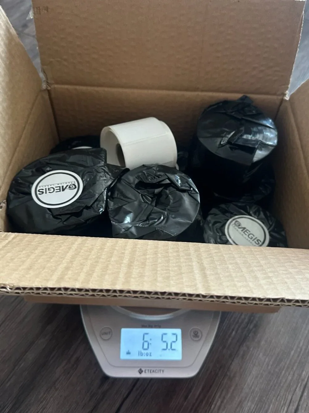 Aegis Premium Thermal Labels 1x2 Barcode Stickers 10 Rolls Amazon FBA New